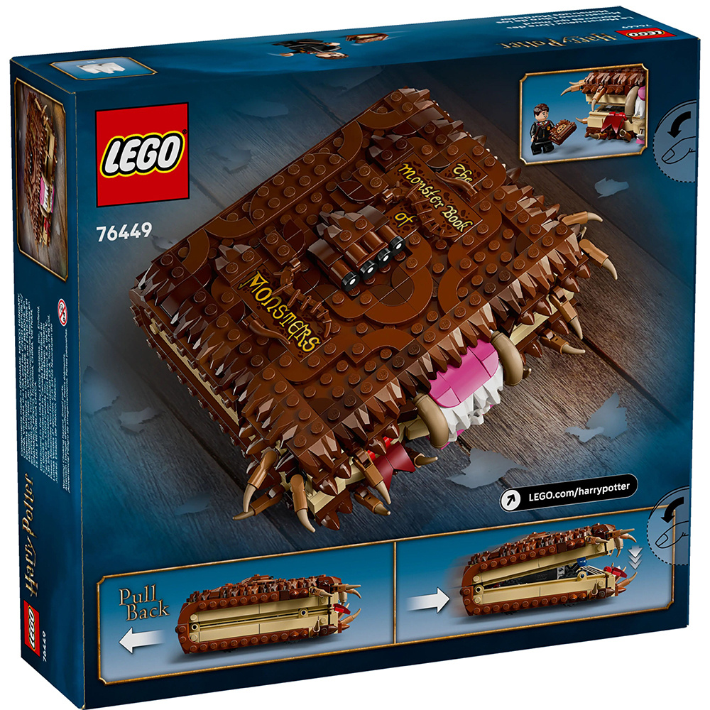 Конструктор LEGO Harry Potter Кусюча Жахлива книга жахів (76449) Тематика герої фільмів і мультфільмів