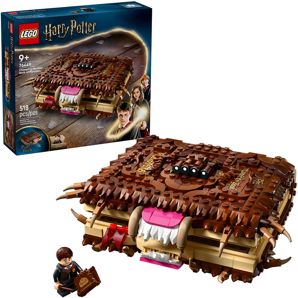 Конструктор LEGO Harry Potter Кусюча Жахлива книга жахів (76449) Конструктор LEGO Harry Potter Кусюча Жахлива книга жахів (76449)
