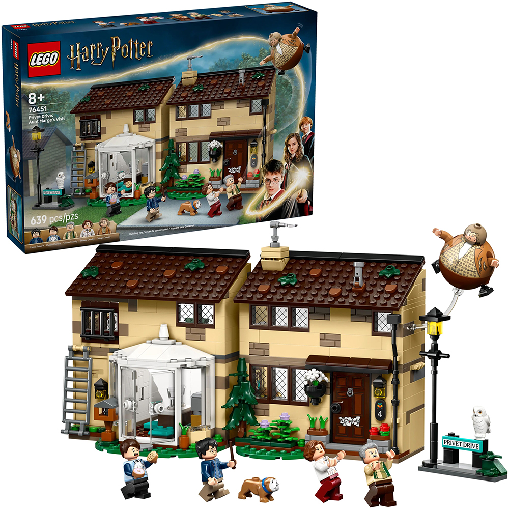 Конструктор LEGO Harry Potter Привет-драйв: визит тетки Мардж (76451-) Конструктор LEGO Harry Potter Привет-драйв: визит тетки Мардж (76451-)
