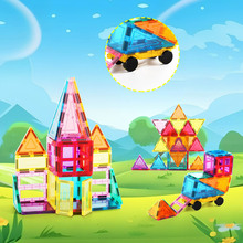 Конструктор PICASSO TILES THE BUILDING BLOCKS WITH CAR 61 деталь (817338028244)