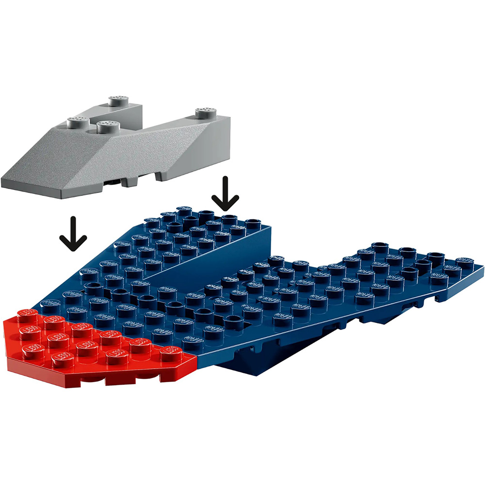 Конструктор LEGO Marvel Капітан Америка проти Таноса (76319) Кріплення блок