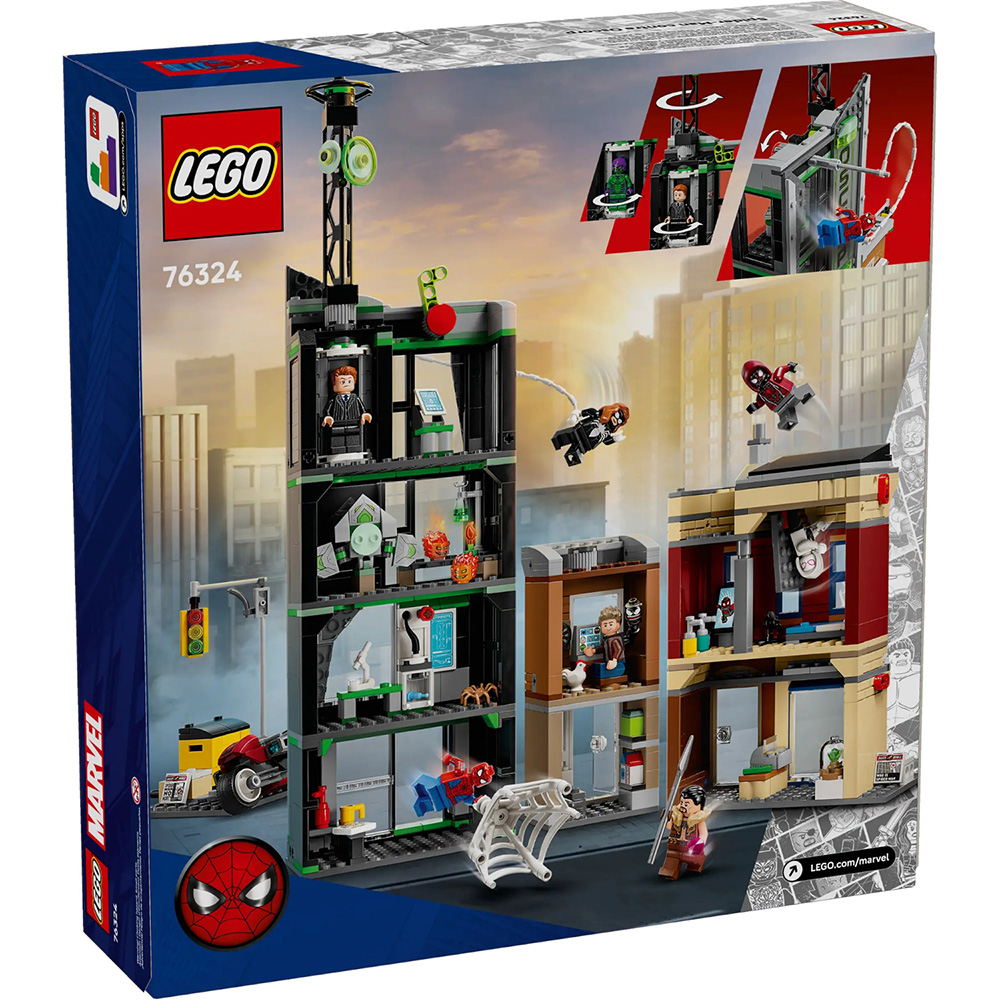 В Україні Конструктор LEGO Marvel Людина-павук проти Оскорпа (76324)
