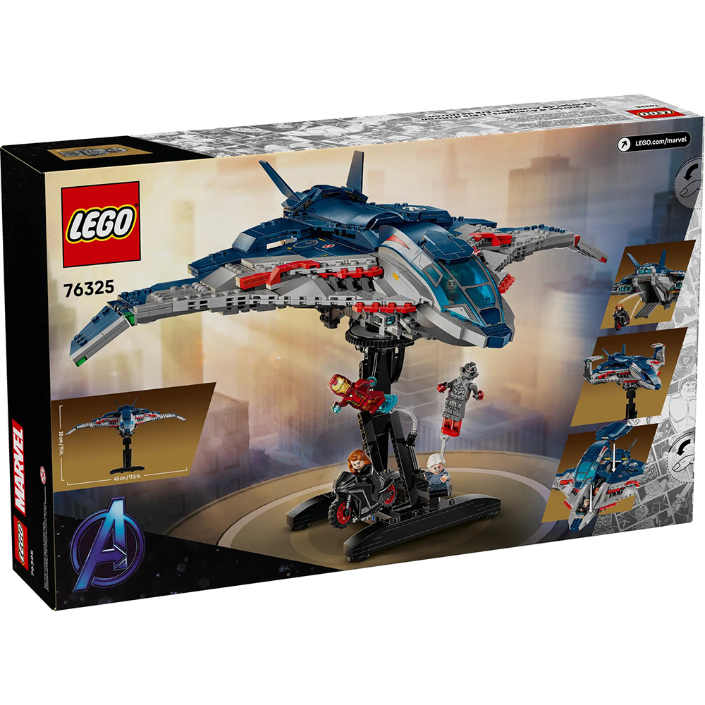 В Украине Конструктор LEGO Marvel Мстители: Эра Альтрона Квинджет (76325)
