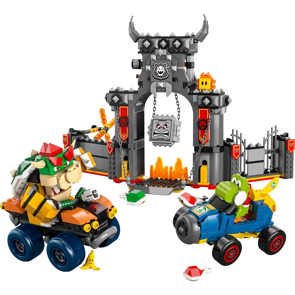 Конструктор LEGO Конструктор Super Mario Mario Kart – Bowser та його замок (72039) Тематика герої фільмів і мультфільмів