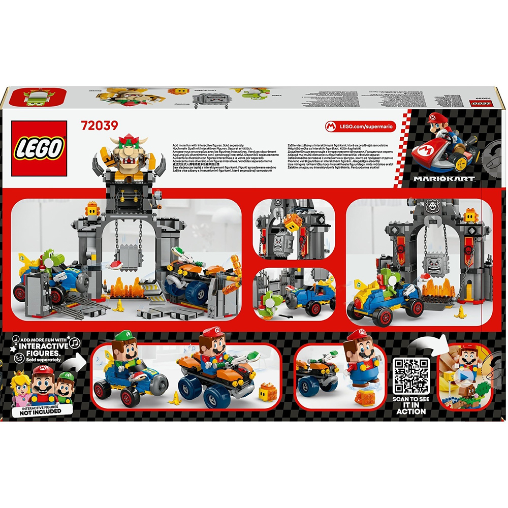 В інтернет магазині Конструктор LEGO Конструктор Super Mario Mario Kart – Bowser та його замок (72039)