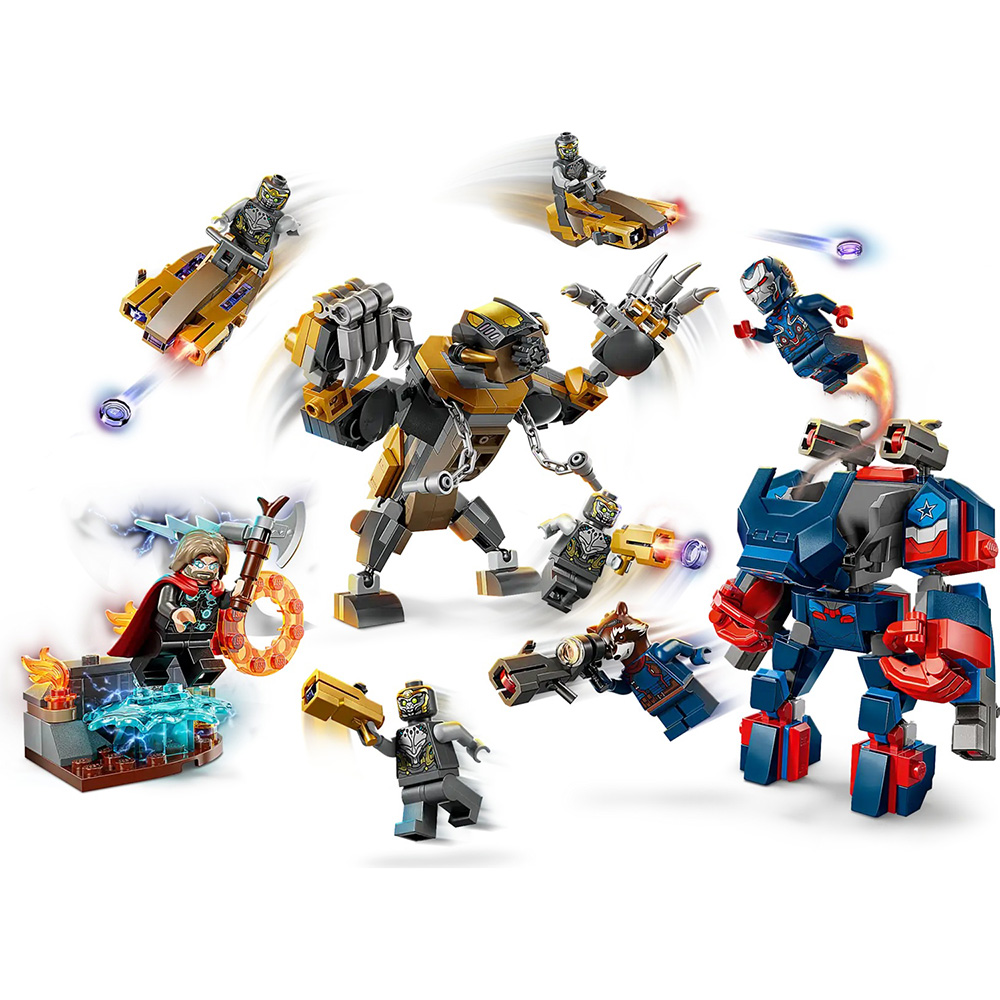 Конструктор LEGO Marvel Месники: Фінал Тор проти Читаурі (76322) Тип класичний