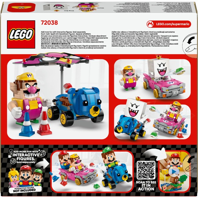 В Україні Конструктор LEGO Super Mario Mario Kart – Wario та King Boo (72038)