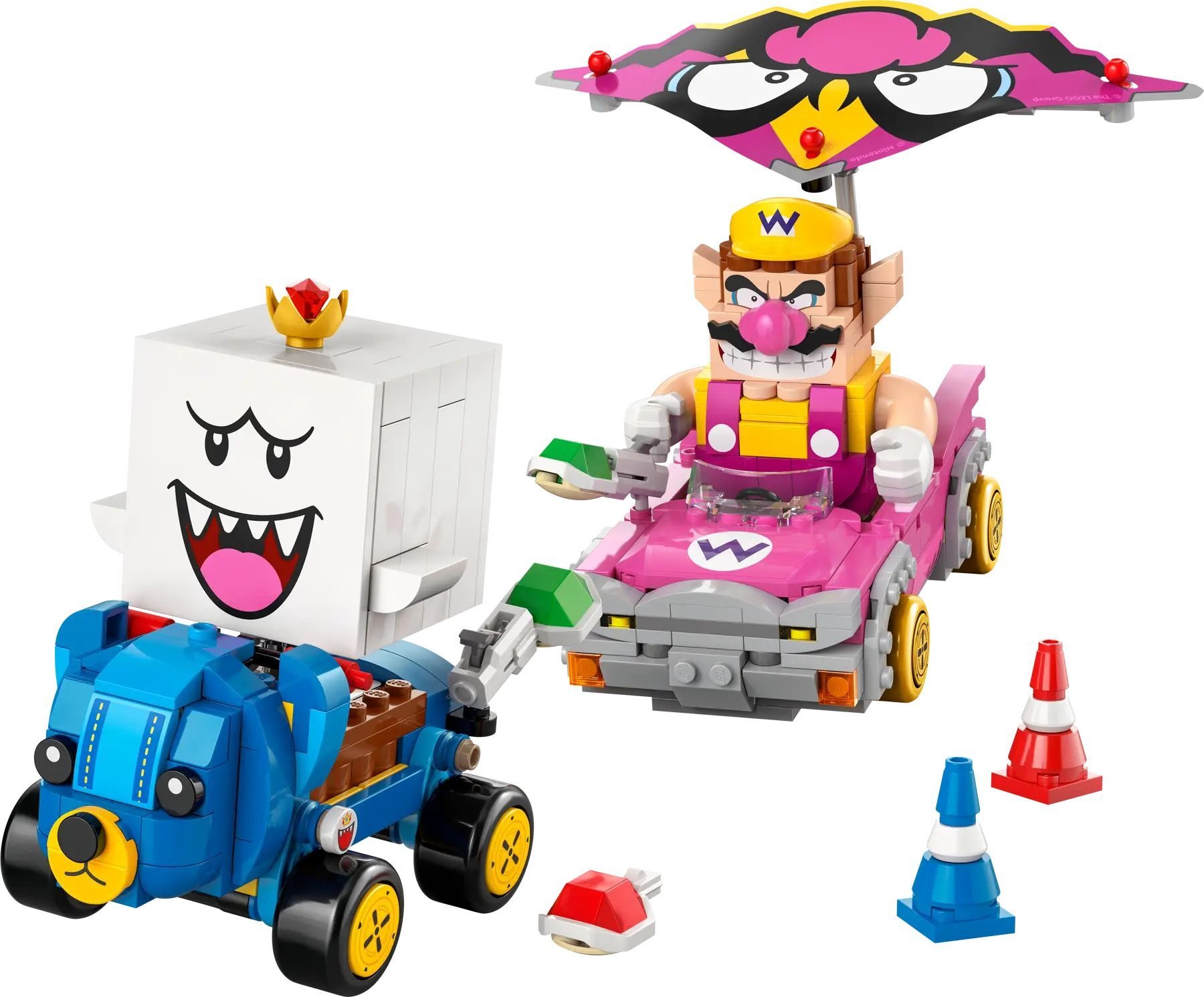 Конструктор LEGO Super Mario Mario Kart – Wario та King Boo (72038) Тип класичний