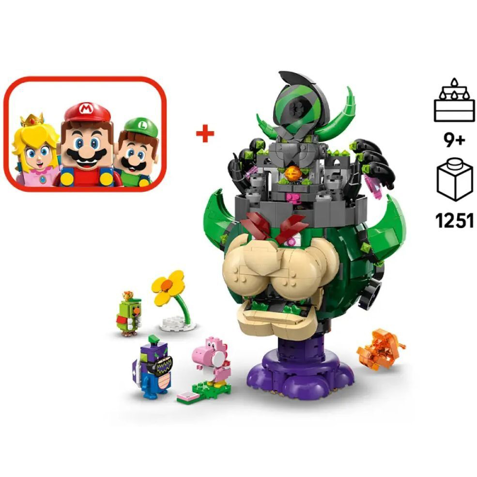 Конструктор LEGO Super Mario Prince Florian & Castle Bowser (72042) Тип класичний