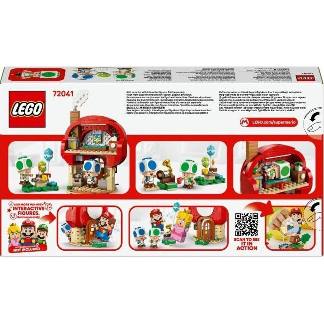 В інтернет магазині Конструктор LEGO Super Mario Вечірка в будинку Toad (72041)