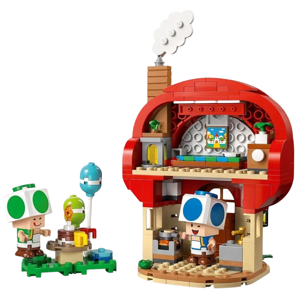 Конструктор LEGO Super Mario Вечірка в будинку Toad (72041) Кріплення блок