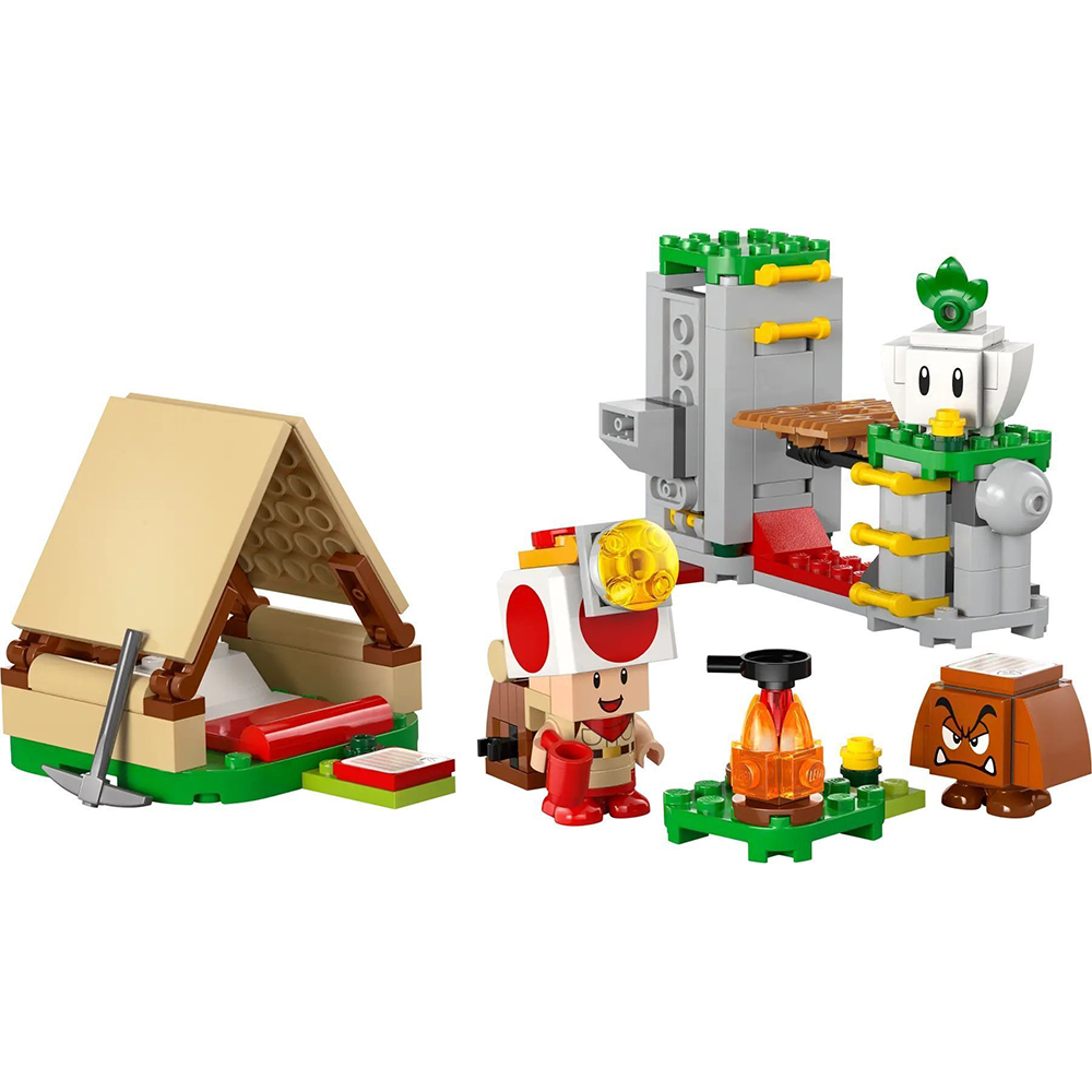 Конструктор LEGO Super Mario Лагерь Captain Toad (72040) Тематика герои фильмов и мультфильмов