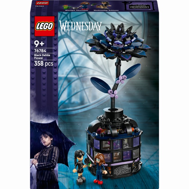 Конструктор LEGO Wednesday Квітка чорної жоржини (76784) Конструктор LEGO Wednesday Квітка чорної жоржини (76784)