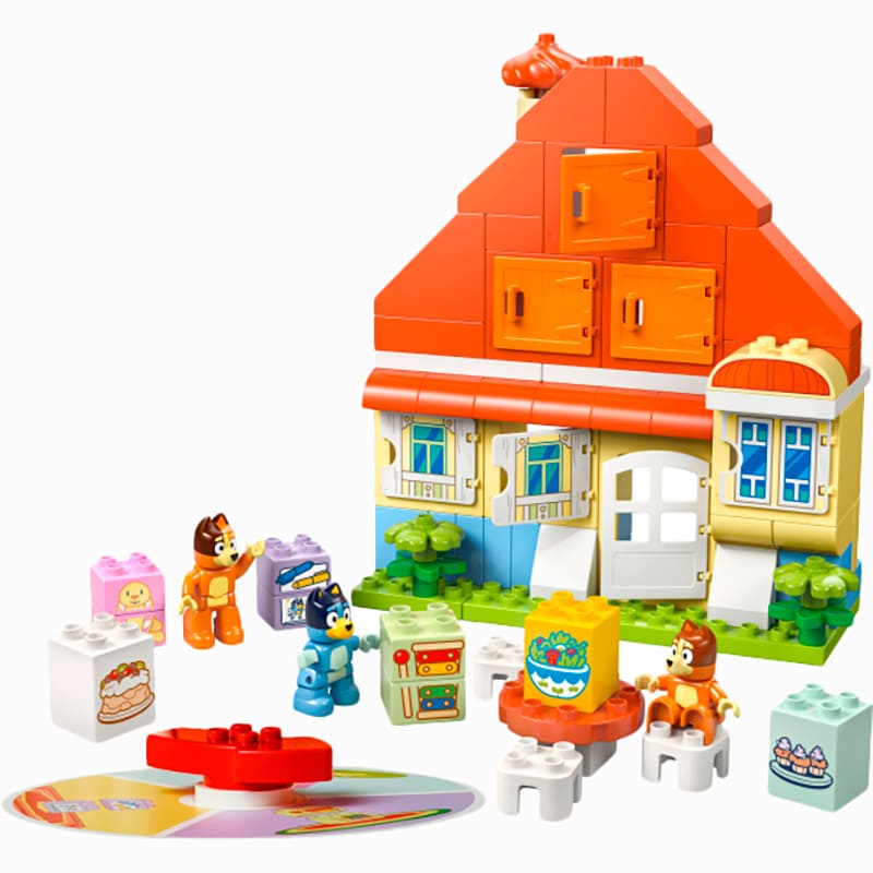 Конструктор LEGO DUPLO Bluey Сімейний будинок Блуї з грою на запам'ятовування 83 ел (10459) Конструктор LEGO DUPLO Bluey Сімейний будинок Блуї з грою на запам'ятовування 83 ел (10459)