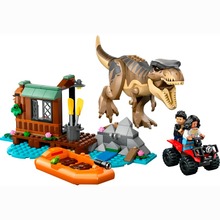 Конструктор LEGO Jurassic World Втеча по річці від тиранозавра 199 ел (76975)