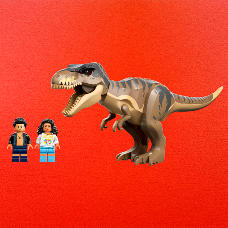 Конструктор LEGO Jurassic World Втеча по річці від тиранозавра 199 ел (76975) Тематика тварини