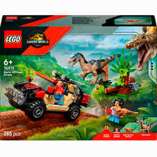 Конструктор LEGO Jurassic World Втеча по бездоріжжю від раптора 285 ел (76972)