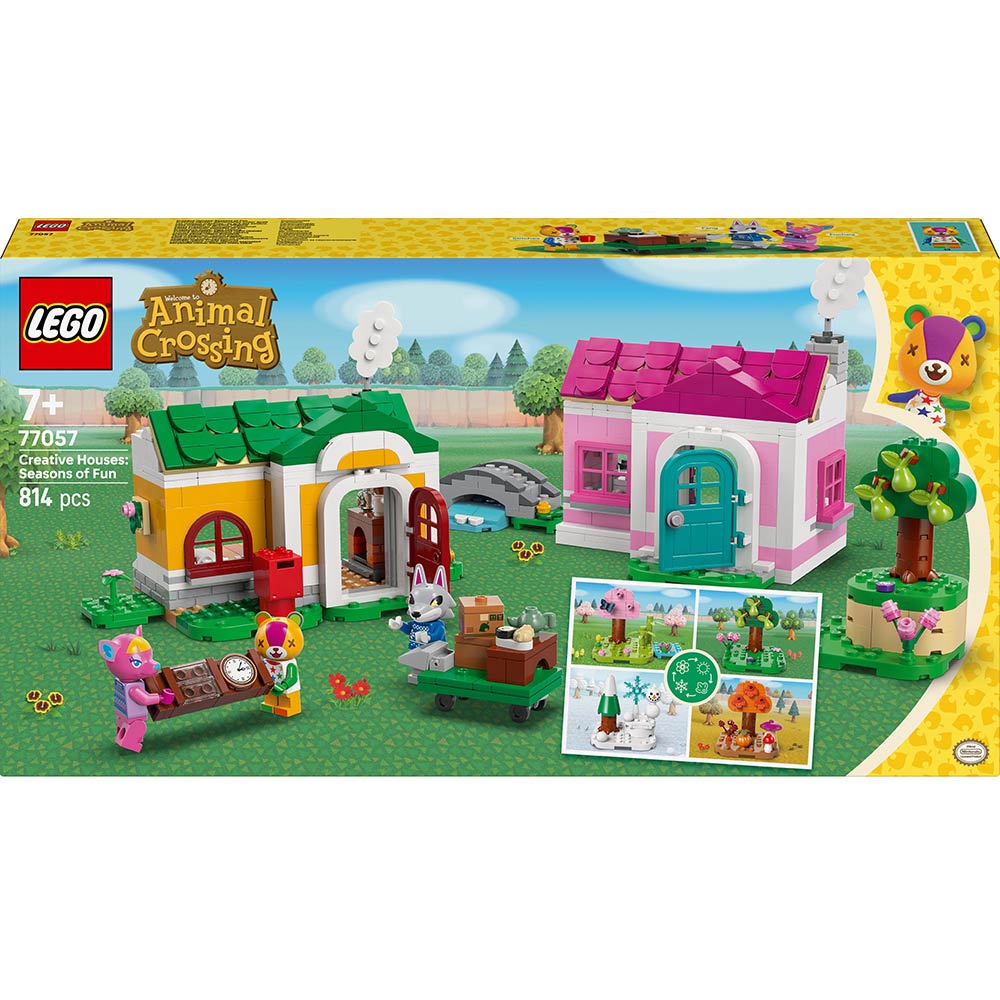 Конструктор LEGO Animal Crossing Творчі будинки: сезони розваг (77057)