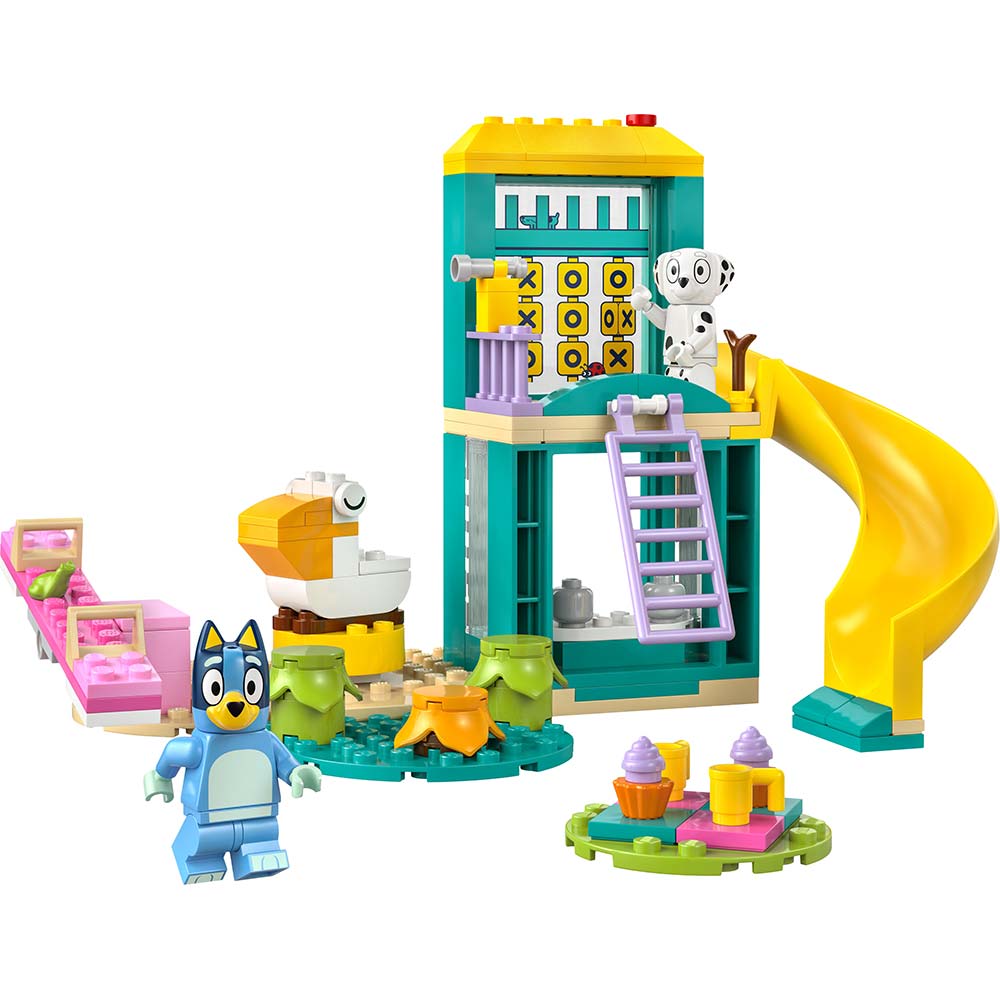 Конструктор LEGO Bluey Веселощі з Блуї та Хлоєю на ігровому майданчику (11201) Тип класичний