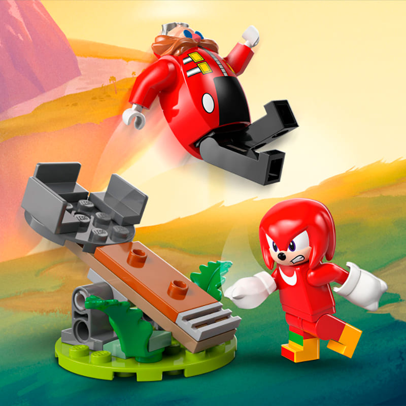 Конструктор LEGO Sonic Knuckles vs. Dr. Eggman Egg Crusher Mech 350 ел (77005) Тип класичний
