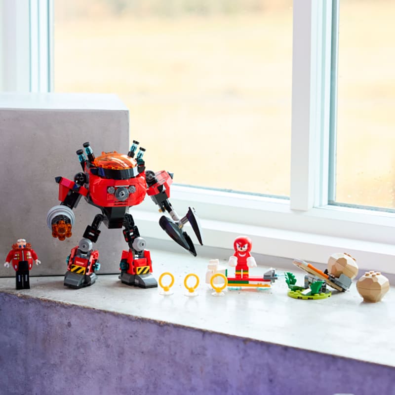 Конструктор LEGO Sonic Knuckles vs. Dr. Eggman Egg Crusher Mech 350 ел (77005) Тематика герої фільмів і мультфільмів