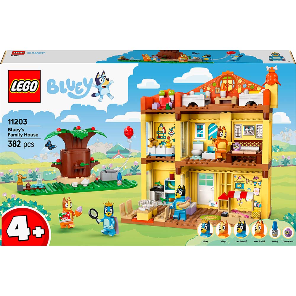 Конструктор LEGO Bluey Сімейний будинок Блуї (11203-)