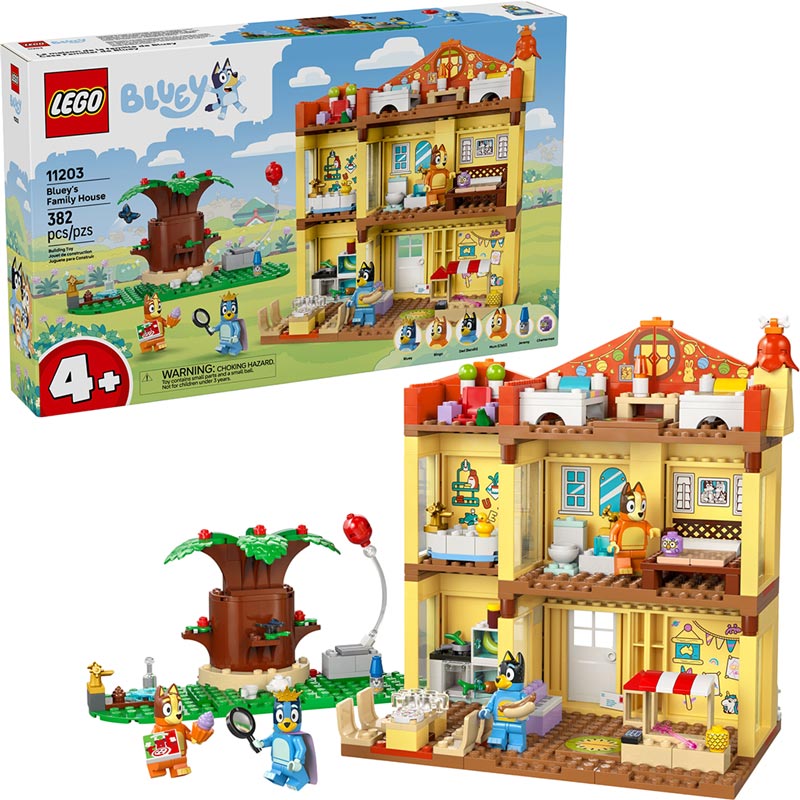 Конструктор LEGO Bluey Сімейний будинок Блуї (11203-)