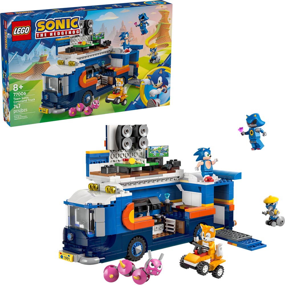 Конструктор LEGO Team Sonic Command Truck 747 ел (77006)
