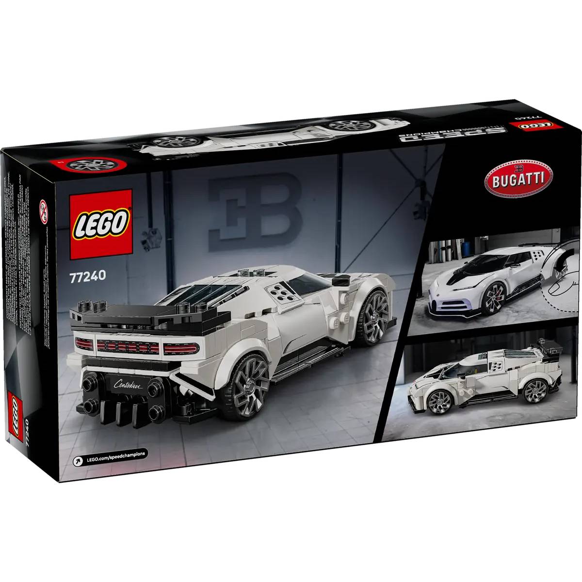Зовнішній вигляд Конструктор LEGO Speed Champions Спортивний гіперкар Bugatti Centodieci 291 ел (77240)