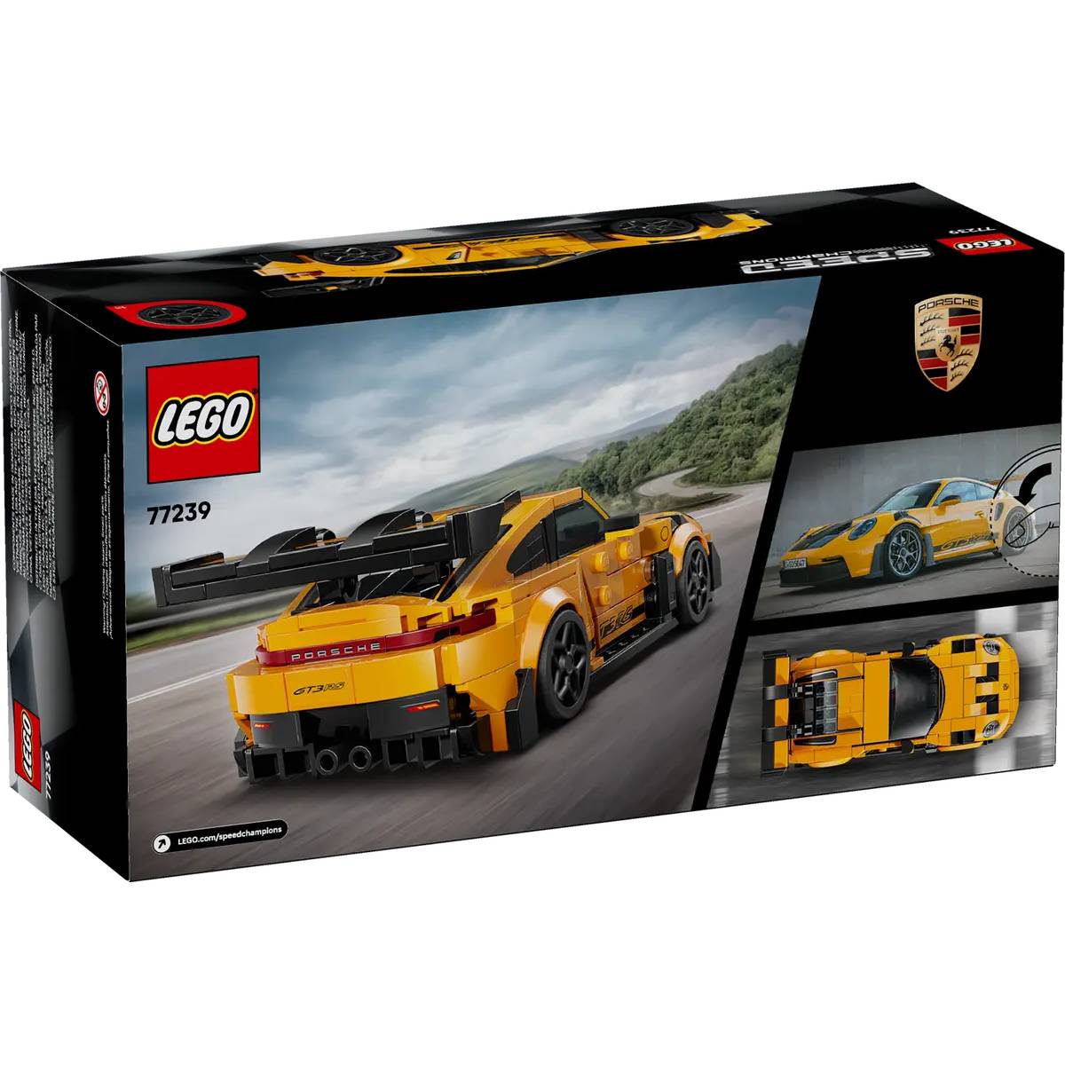 Фото Конструктор LEGO Speed Champions Суперкар Porsche 911 GT3 RS 348 эл (77239)