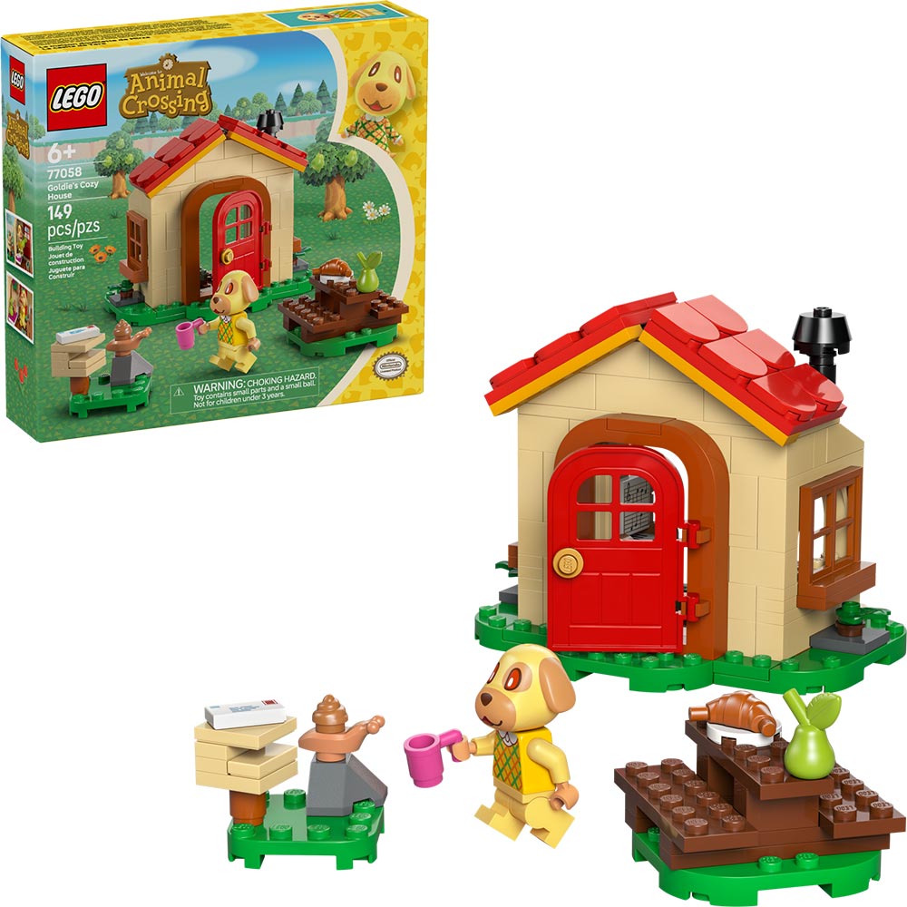 Конструктор LEGO Animal Crossing Уютный дом Goldie 149 эл (77058)