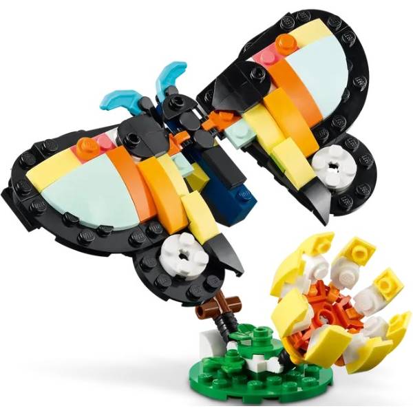 Конструктор LEGO Creator Дикі тварини: тропічний тукан 225 ел (31173-) Кріплення блок