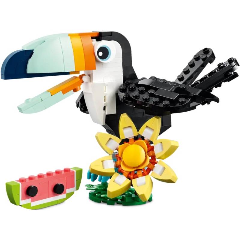Конструктор LEGO Creator Дикі тварини: тропічний тукан 225 ел (31173-) Конструктор LEGO Creator Дикі тварини: тропічний тукан 225 ел (31173-)