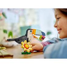 Конструктор LEGO Creator Дикі тварини: тропічний тукан 225 ел (31173-)