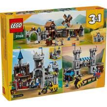 Конструктор LEGO Creator Середньовічний замок з лицарем на коні 1371 ел (31168)