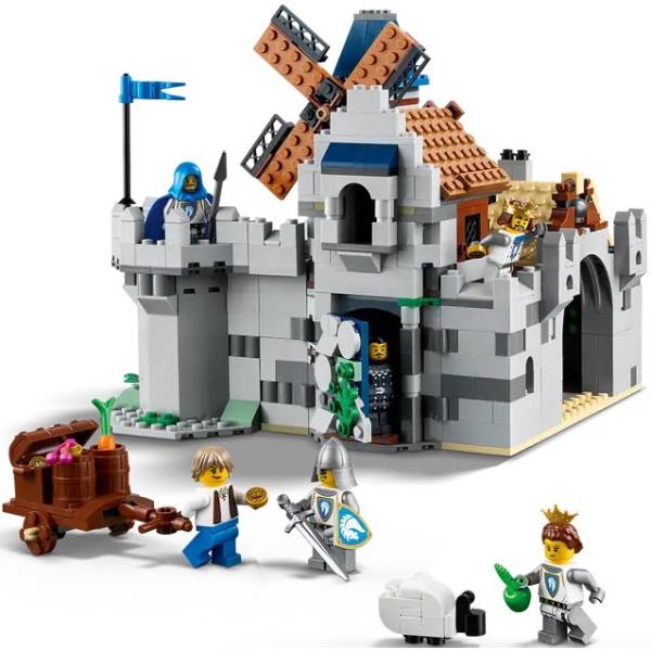 Конструктор LEGO Creator Середньовічний замок з лицарем на коні 1371 ел (31168) Тематика замки