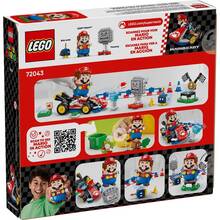 Конструктор LEGO Super Mario Mario Kart – Interactive Mario та Standard Kart 278 ел (72043)