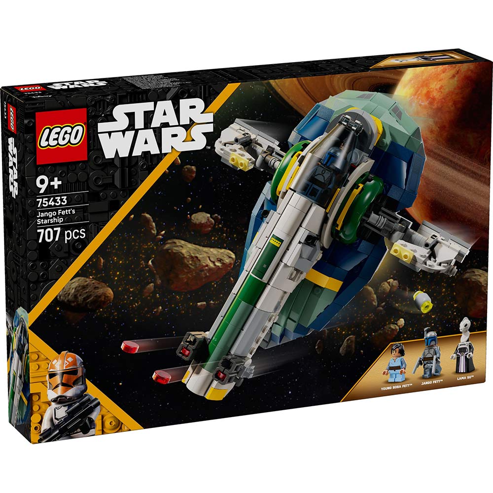 Конструктор LEGO Star Wars Звездолет Джанго Фетта 707 эл (75433)