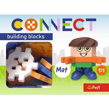 Конструктор TREFL Connect з ігровою фігуркою Mat 35 дет. (5900511620054)