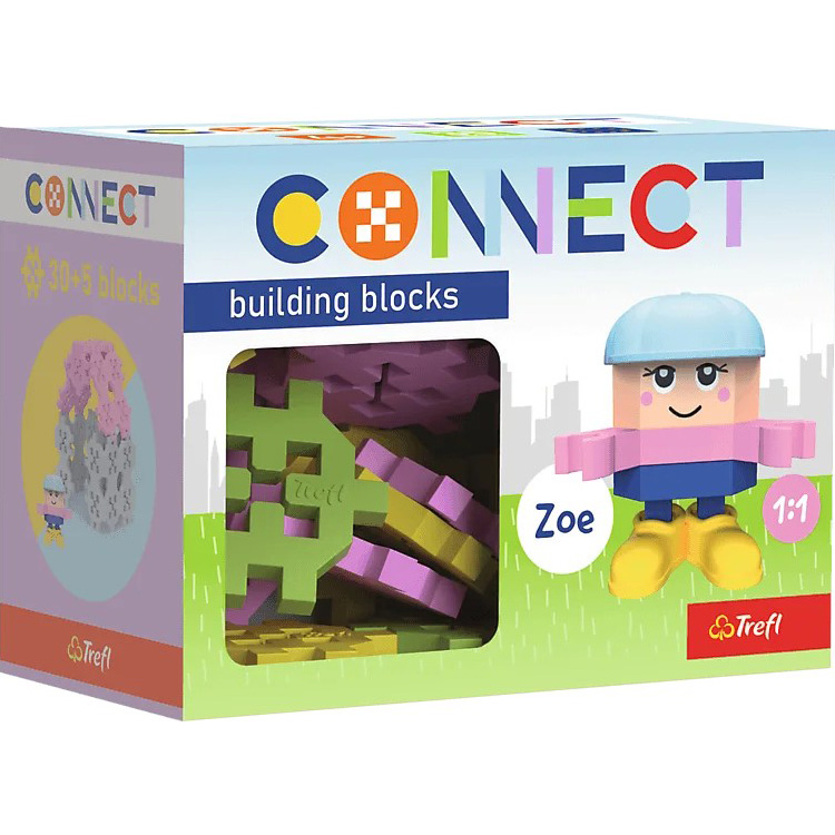 Конструктор TREFL Connect з ігровою фігуркою Zoe 35 деталей (5900511619805)