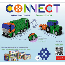 Конструктор TREFL Connect 2в1 190 деталей (5900511619751)