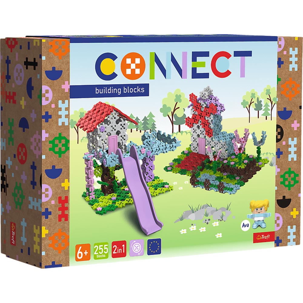 Конструктор TREFL Connect 2в1 255 деталей (5900511619782) Вік 6 років