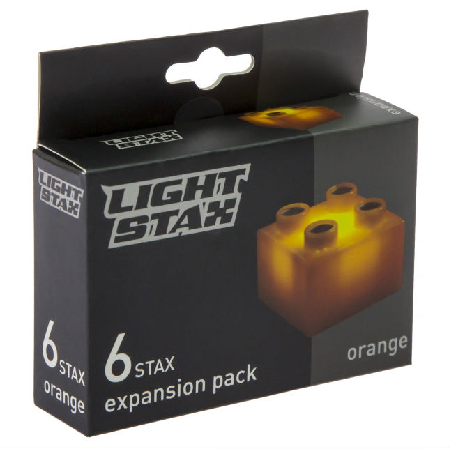 Конструктор LIGHT STAX Junior Expansion Оранжевый (M04006) Тематика на произвольную тему