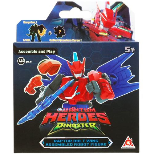 Конструктор DINOSTER Робот Raptor Bolt Wing (EU580881A-6) Тип уникальные детали