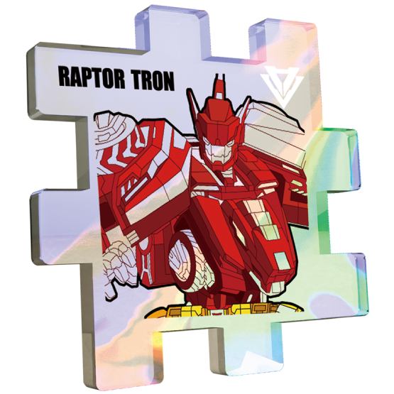 Внешний вид Конструктор DINOSTER Робот Raptor Tron (EU580881A-1)