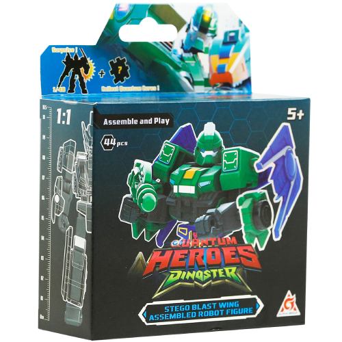 Конструктор DINOSTER Робот Stego Blast Wing (EU580881A-2) Тип уникальные детали