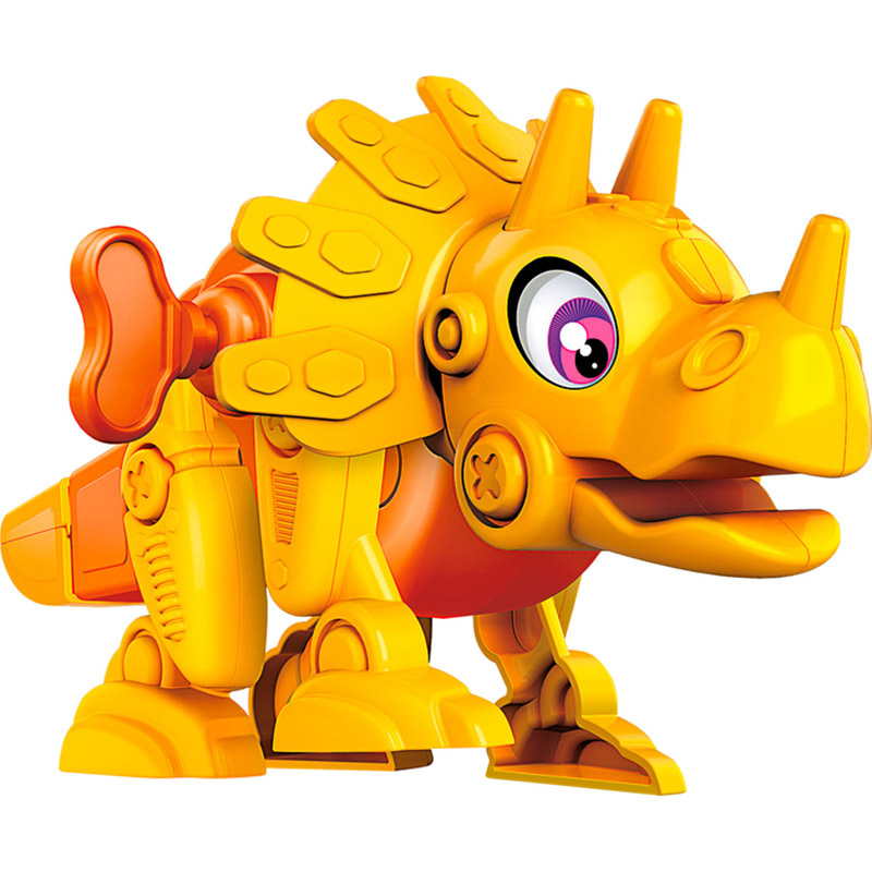 Конструктор-робот CLEMENTONI Dino Bot Triceratops Science Play (75074)