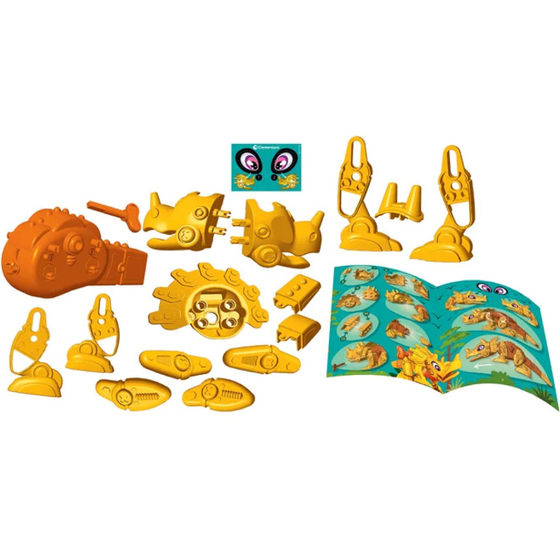 Конструктор-робот CLEMENTONI Dino Bot Triceratops Science Play (75074) Тип классический