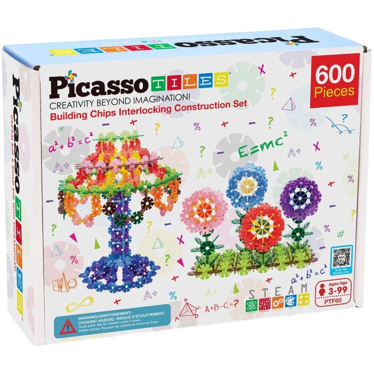 Конструктор PICASSO 22693 TILES 3D CONSTRUCTION BUILDING SET 600 дет. (PTF60)