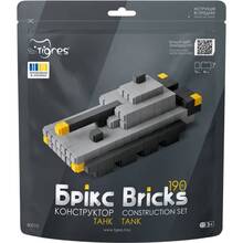Конструктор TIGRES Брикс Танк 190 эл (40010)